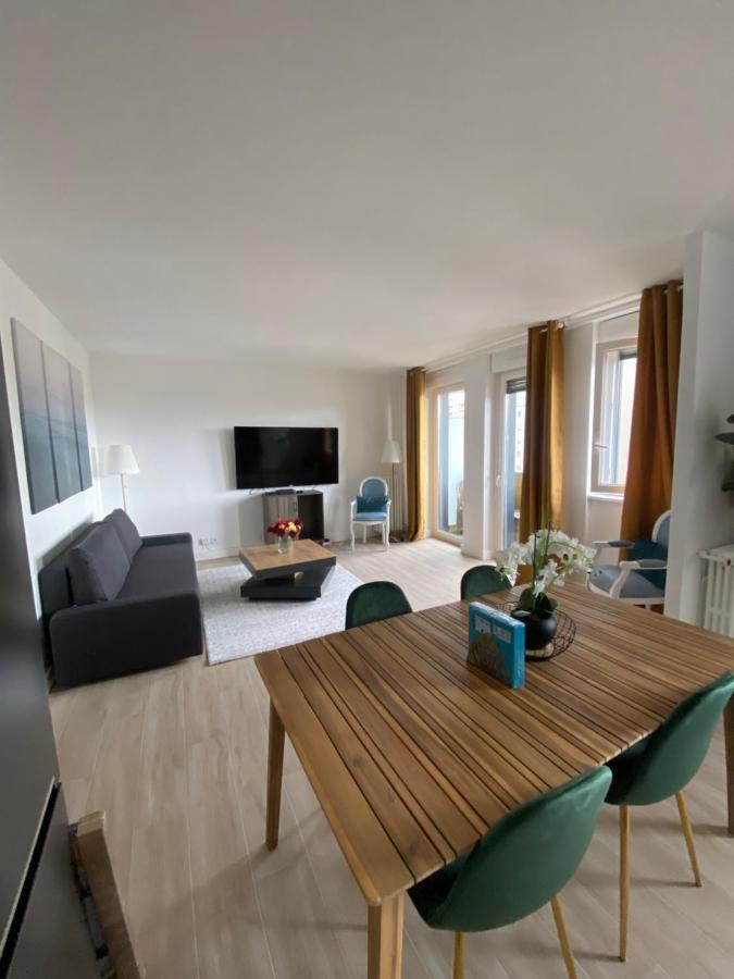 Grand Appartement Courbevoie Paris Bagian luar foto